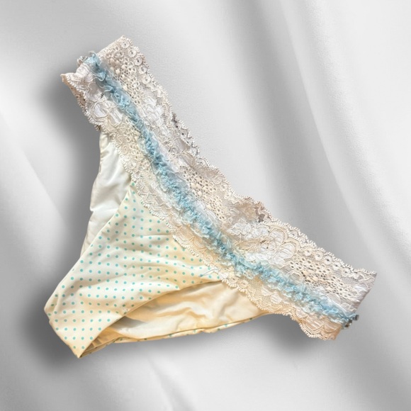 Beach Bunny Bride Polka Dot Bikini Bottom - Picture 1 of 4